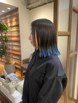 エクリ 麻布十番(equri) 切りっぱなしボブ