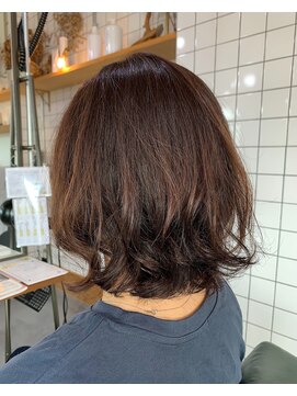 ファスナー(fustener) デジタルパーマ×ボブ