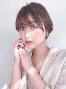 セイドット オモテサンドウ(Say. omotesando) Say.ショートボブくびれショートローズブラウンモーヴピンク青山