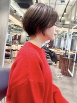 ロンド エメ 柏(Lond aimer)&nbsp;オリーブグレー/ショート/前髪/レイヤー/髪質改善/縮毛矯正/柏駅