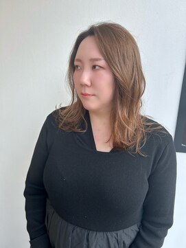 フォークロア 本店(Folk Lore) 透明感ブラウン×たっぷりレイヤー