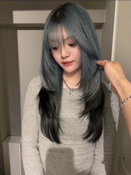 ビューズ(VIEWS) ロングヘアワンホンヘア/表参道南青山美容室/デザインカラー