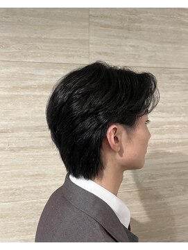 ヘアー スニップ(hair snip) 韓国黒髪ニュアンスフェザーパーマ【上桂/桂】