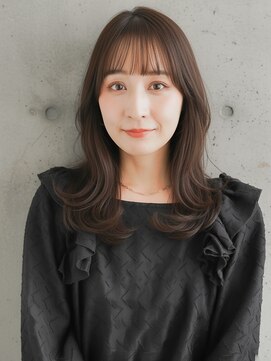 ニューヨークニューヨーク 守口店(NYNY) ゆるふわウェーブセミロング×アッシュブラウン