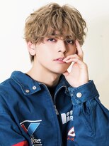 ゴールド 大阪 梅田店(GOALD)&nbsp;ハイトーン無造作パーマシャドウパーマ韓国ヘア