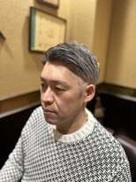 レオヘアワークス(LEO HAIR WORKS) ビジネスカット イケおじカット バーバースタイル ビジネス