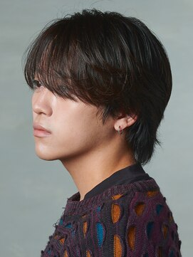 エルマーク 京都駅前(L-MARK) マッシュヘア/黒髪/メンズカット/men's/フェザーパーマ