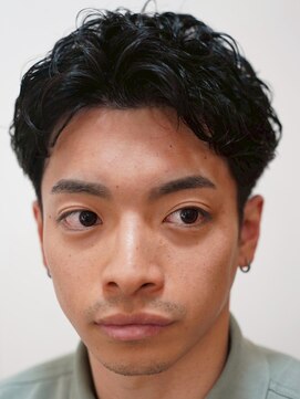 メリケンバーバーショップ コウベ(MERICAN BARBERSHOP KOBE) メンズバーバースタイルピンパーマb