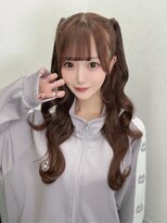 リルミー ミュエナ 大須 矢場町(Lilme myuena)&nbsp;ハーフツインアレンジ
