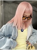 2回ブリーチホワイトピンク