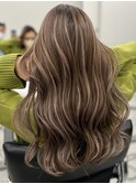 コントラストハイライトケアブリーチダブルカラー