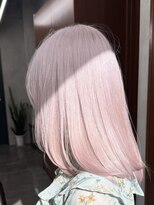ニコトウキョウ 新宿(nico TOKYO) ダブルカラーミルクティーベージュピンクベージュロングレイヤー