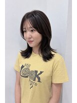 サラ 山口店(SARA)&nbsp;小顔見えシースルーバング×くびれヘア