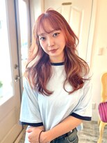 ティアナ(Tiana) 動くレイヤー、透明感オレンジブラウン