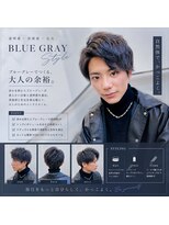 ナノヘアー(nano hair)&nbsp;ブルーxグレー