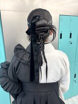 ゼスト ジグ(ZEST ZIGU)&nbsp;卒業式ヘア成人式ヘアセットタイトシニヨンカチモリヘア吉祥寺◎