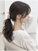 【顔まわりカット】結ぶことが多い方に