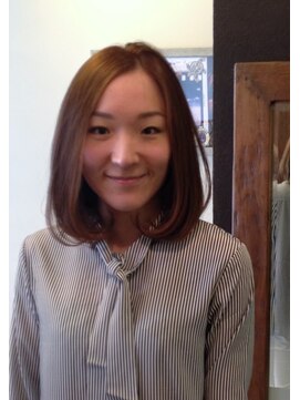 シャンティヘアリゾート(SHANTI HAIR RESORT) シンプルボブ ラベンダーカラー