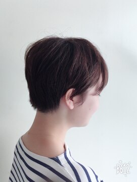 ピエドプール(PiED DE POULE) 夏style!襟足スッキリ ひし形ショート