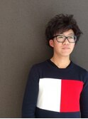 川本のマッシュヘア