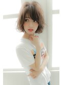 【unopulir小林】ヴェールウェーブエアリーショート