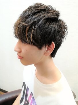 ヘアースペースシャルム (HAIR SPACE Charme) メッシュ×フェザーマッシュ♪