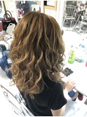 ウェーブ風巻きおろし