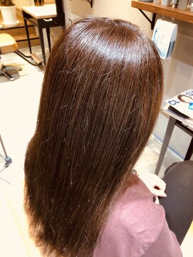 ヘア サロン ルート 幕張(Hair Salon ROUTE) 《大人っぽく》ナチュラルストレート [ROUTE幕張店]