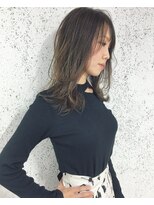 ノア ヘアデザイン 町田店(noa Hair Design)&nbsp;アッシュベージュ×カジュアルロングレイヤー
