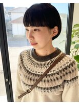 マタン(MaTiN)&nbsp;ミニボブ×ワイドバング