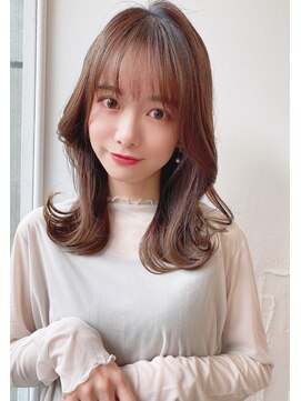 ハニーシブヤ(HONEY shibuya) 【HONEY渋谷】好感度アップ☆オフィスでモテる外ハネレイヤー