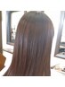 [柔らかストレート♪]カット+次世代柔らか自然なストレート　　21340円