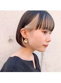 インナーカラー/イヤリングカラー/フェイスフレーミング