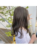 フンヌ フンヌ(funnufunnu)&nbsp;【funnufunnu】　ブリーチ無しグリーンベージュ＃のじカラー