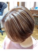ラベンダーミニボブ