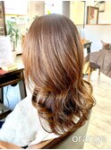 【orange大分賀来】ヨシンモリ巻き韓国巻きロングヘア巻き髪