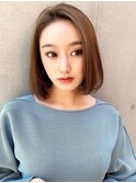 前髪カット 酸性ストレート 髪質改善 カット 艶髪 1167