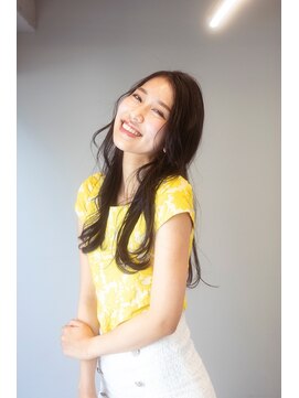 バルベストーキョーサウス(BARBES TOKYO SOUTH) 20代・30代/くびれヘア/暗髪/ニュアンスカラー/大人可愛い