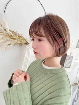 メモリーズ 銀座(Memories) ショートボブ/大人巻き/ぷつっとボブ/ナチュラルモード/銀座駅
