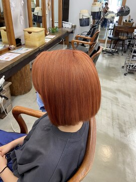 ベル(BELL) cuteなオレンジヘア【BELL用賀/桜新町】