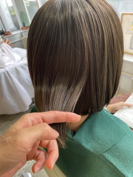 レテ(LETE) ブリーチなしで透明感カラー/育てるベージュ/オリーブベージュ