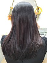 チモト美容室&nbsp;グラデーションロング