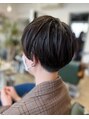 ヘアアトリエ ナイン(hair atelier nine)&nbsp;女性刈り上げハンサムショート。女性のショートが得意です。