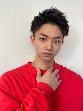 ツーダブルバイフィフス 西梅田店(WW.. by fifth) ツイストスパイラルパーマメンズパーマツイストパーマウルフ梅田