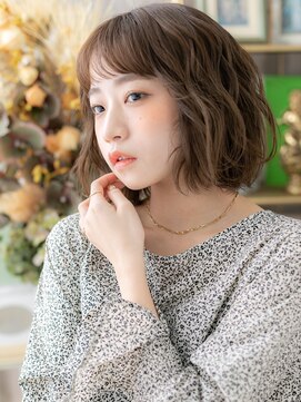 カバーヘア ブリス 大宮西口(COVER HAIR bliss) 波巻きくせ毛風春パーマ小顔エアリーミディh2大宮20代30代40代!