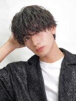 メンズヘアセンス 渋谷(MEN'S HAIR SENSE) マッシュツイストスパイラルパーマ波巻きパーマツーブロック