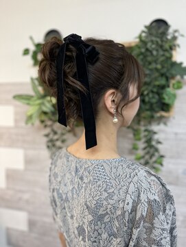 ロカット サロン(Roquat Salon) アップヘアアレンジ【立川/袴/ヘアメイク/立川/袴着付け】