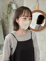 テトヘアー(teto hair)&nbsp;くびれボブオリーブベージュ