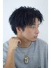 メンズカット+ダブルケア特殊パーマ ¥14800 #波巻き#ツイスパ#スパイラル