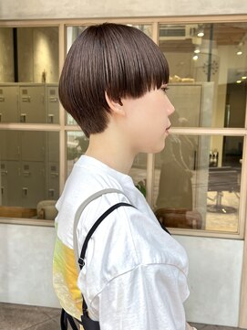 トマト(TOMTO) 【RENA】マッシュショート_ショートボブ_丸みショート